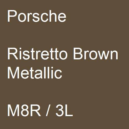 Porsche, Ristretto Brown Metallic, M8R / 3L.